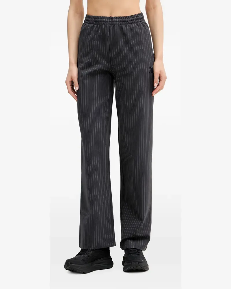 Fila pinstripe-pattern track pants - Grau Grau