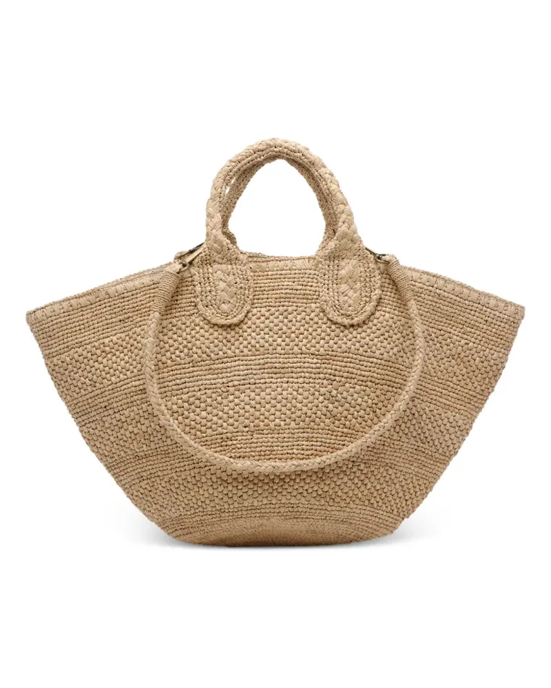 IBELIV Soma magnetic-closure tote bag - Nude Nude