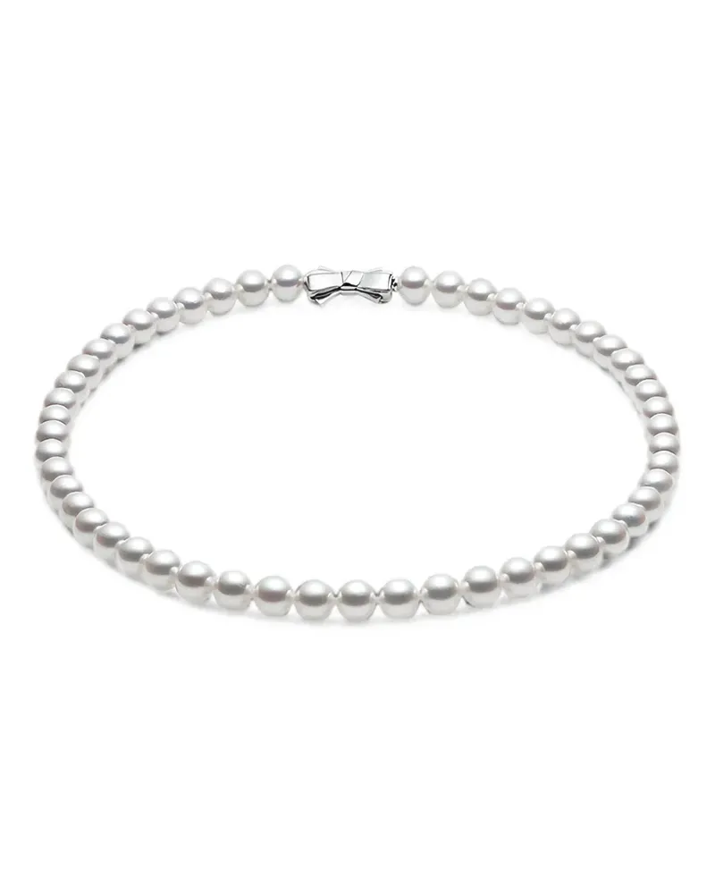 TASAKI Perlen-Choker - Silber Silber