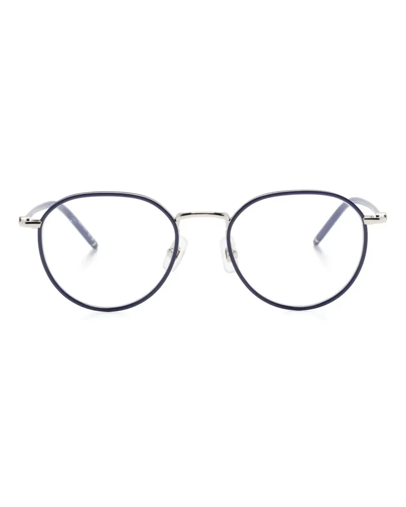 Montblanc Brille mit rundem Gestell - Violett Violett