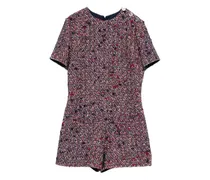 Kurzärmeliger Playsuit mit Knöpfen - 4956