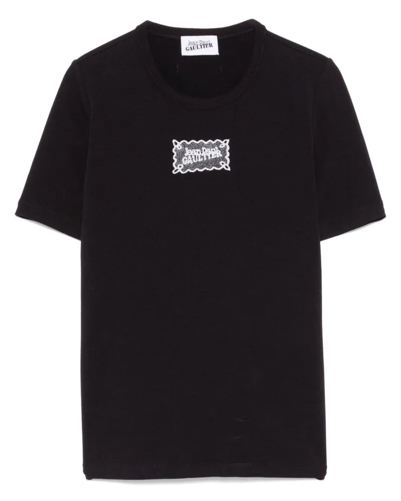 Jean Paul Gaultier The Label T-Shirt - Schwarz Schwarz