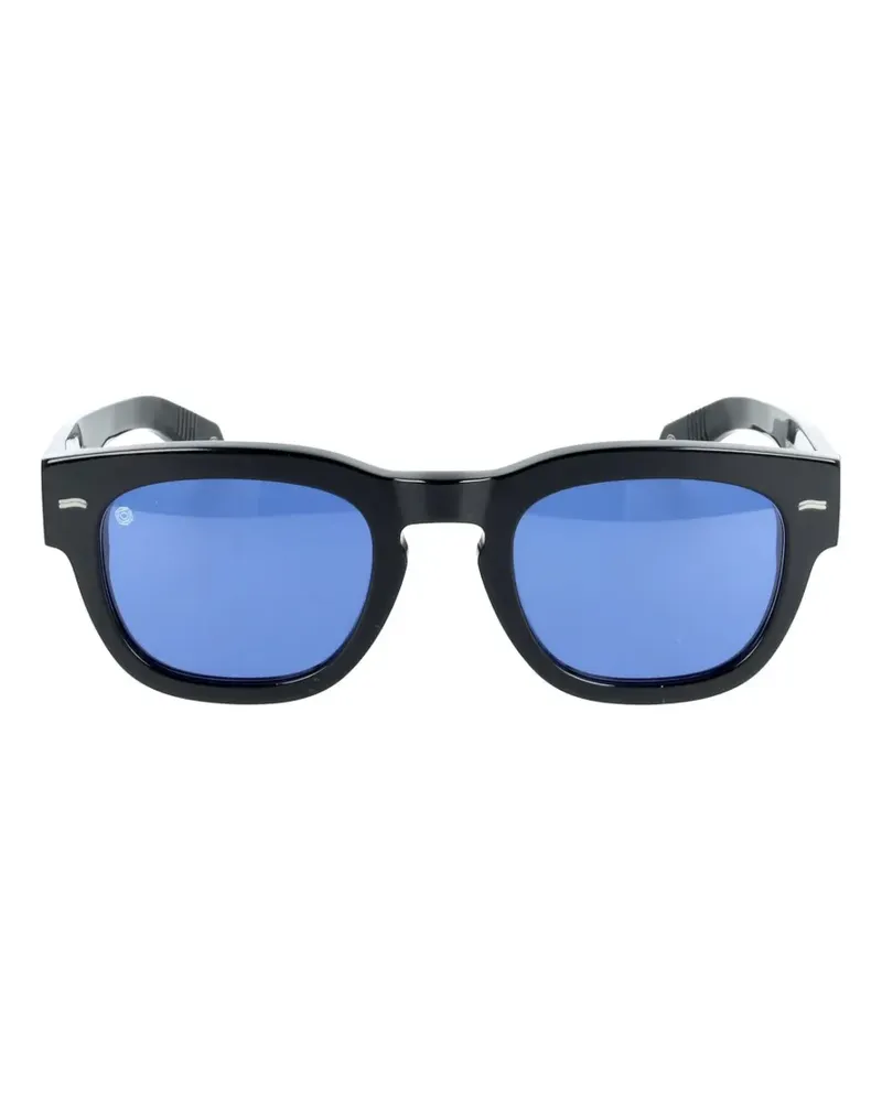 Kyme Eckige Nando Sonnenbrille - Schwarz Schwarz
