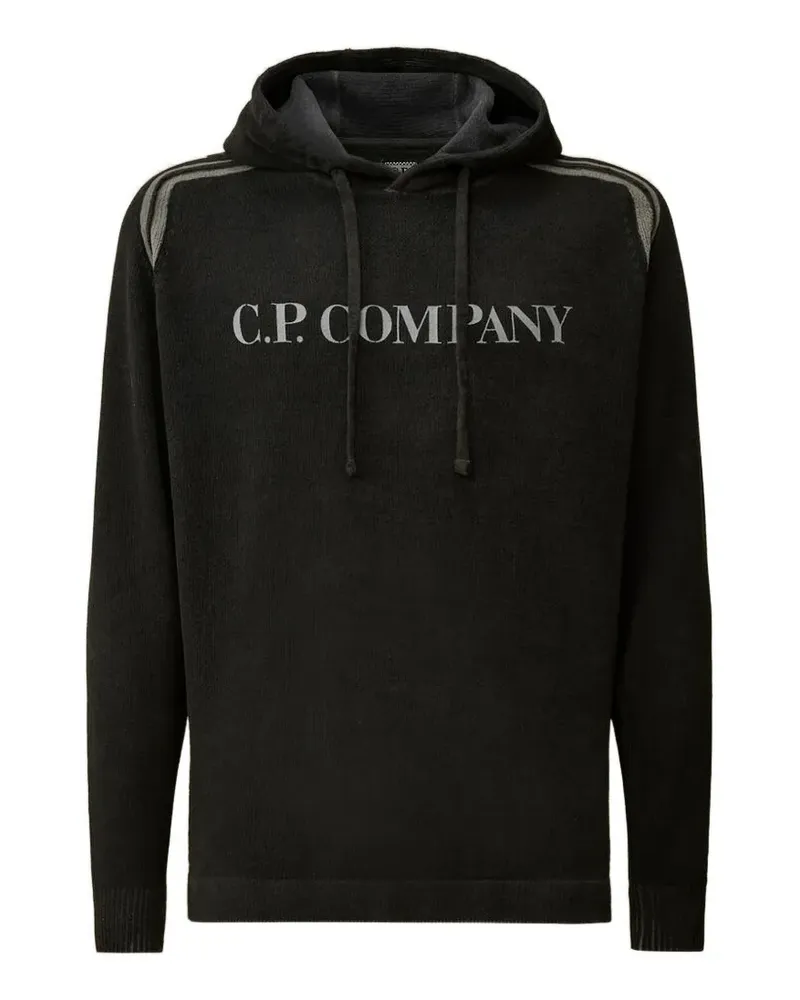 C.P. Company Hoodie mit Streifen - Grau Grau