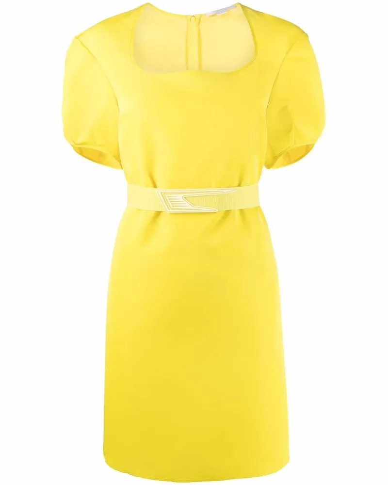 Stella McCartney Kleid mit Puffärmeln - Gelb Gelb