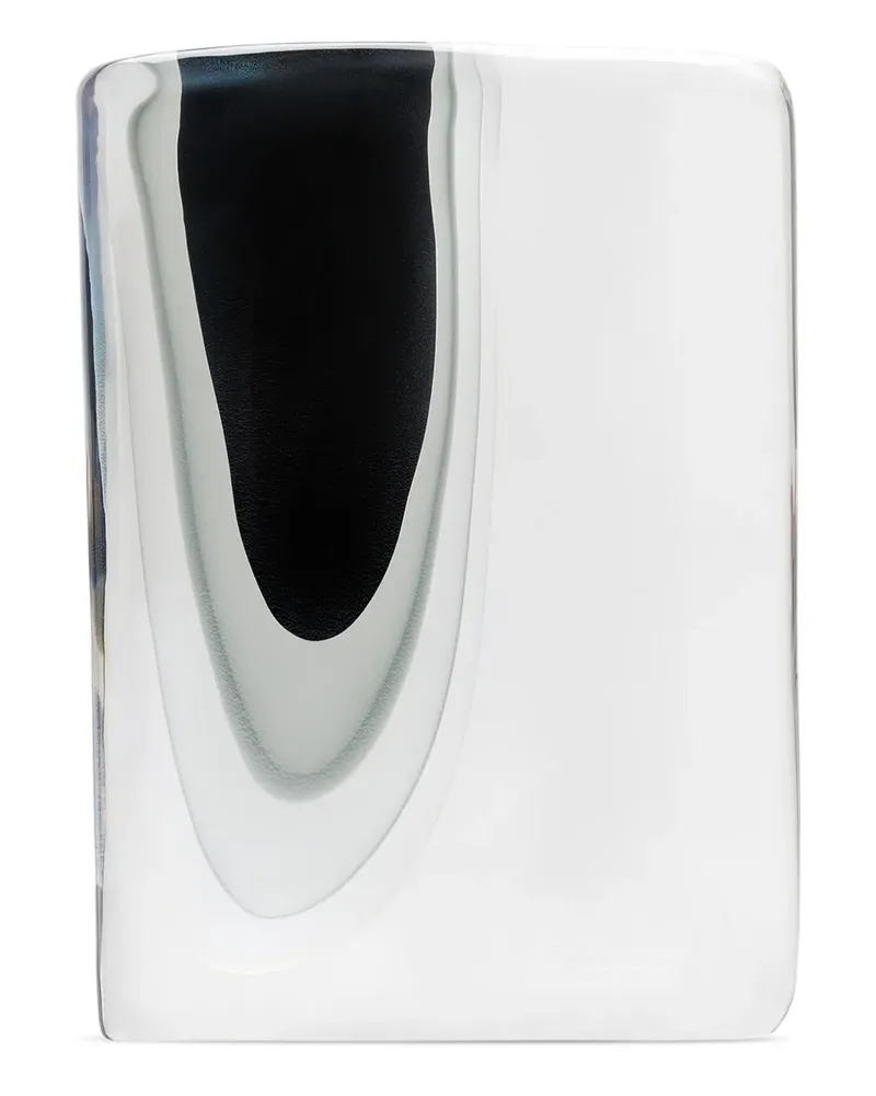 Dolce & Gabbana Große Double Wall Vase 30cm - Schwarz Schwarz