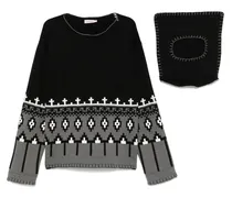 Boo Pullover - Schwarz