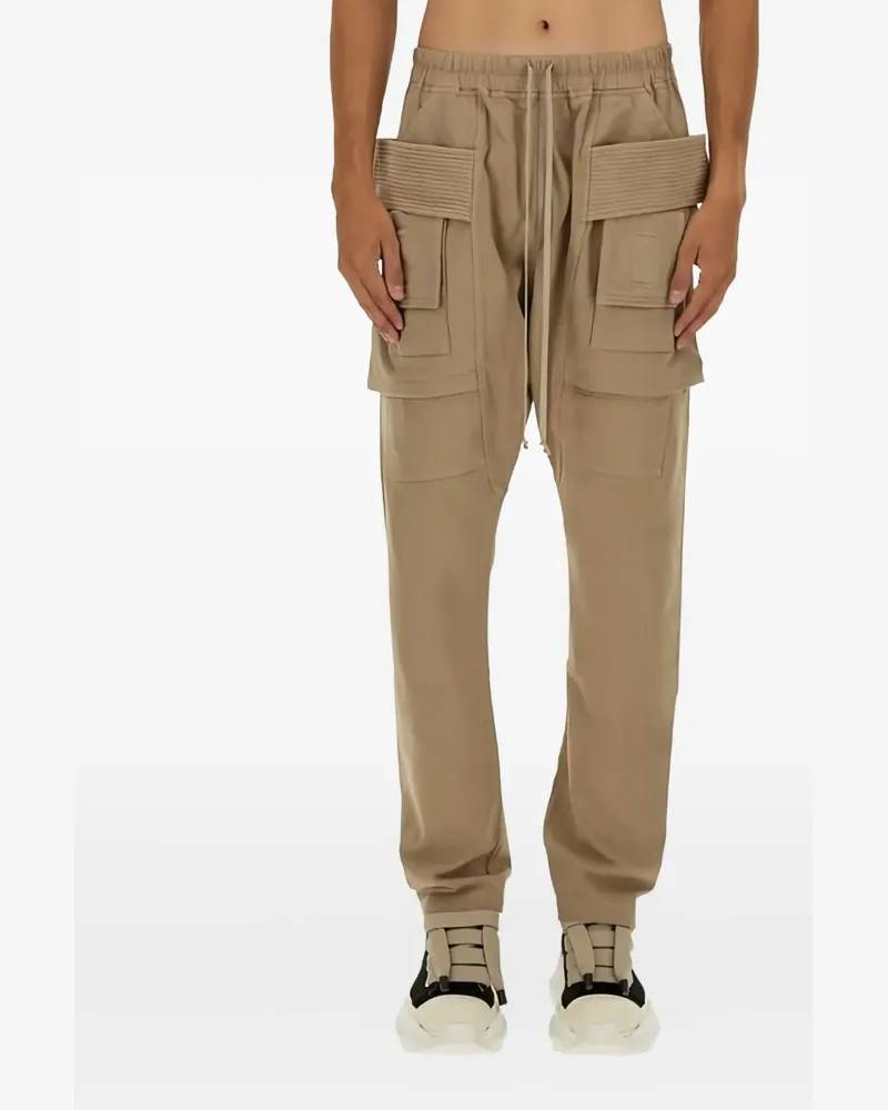 DRKSHDW by Rick Owens drawstring cargo pants - Nude Nude