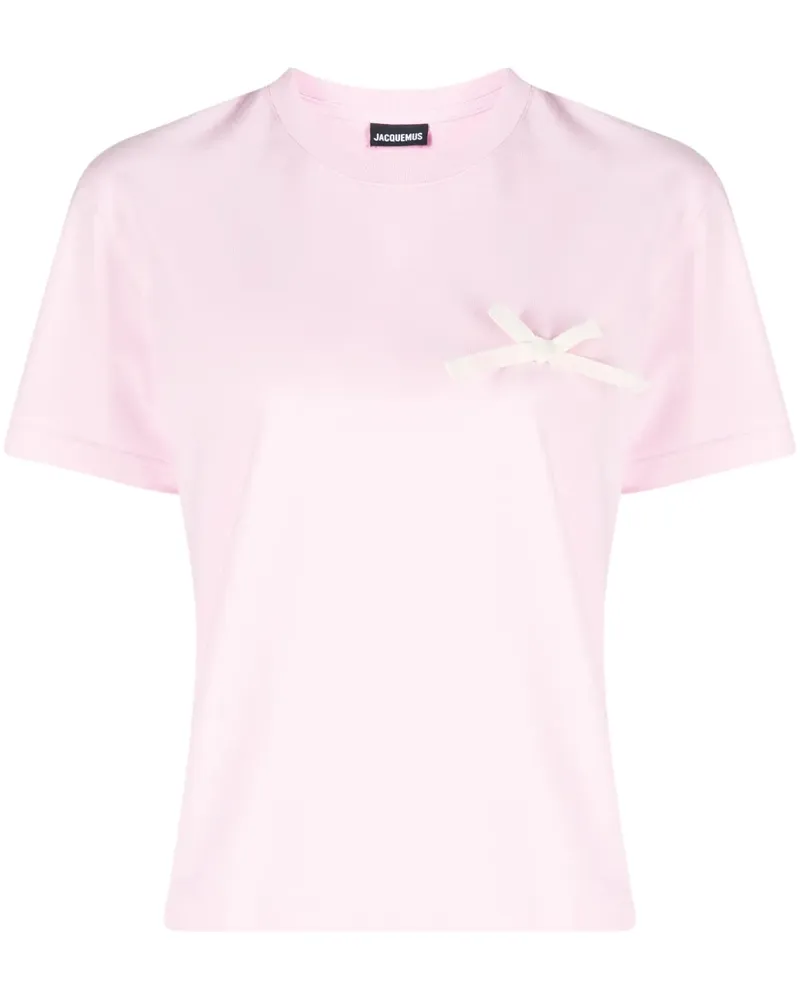 Jacquemus Noeud T-Shirt - Rosa Rosa