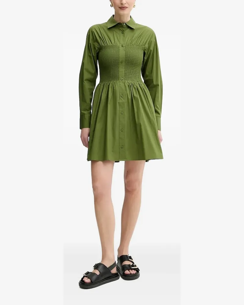 Michael Kors Klassisches Hemdkleid - Grün Grün