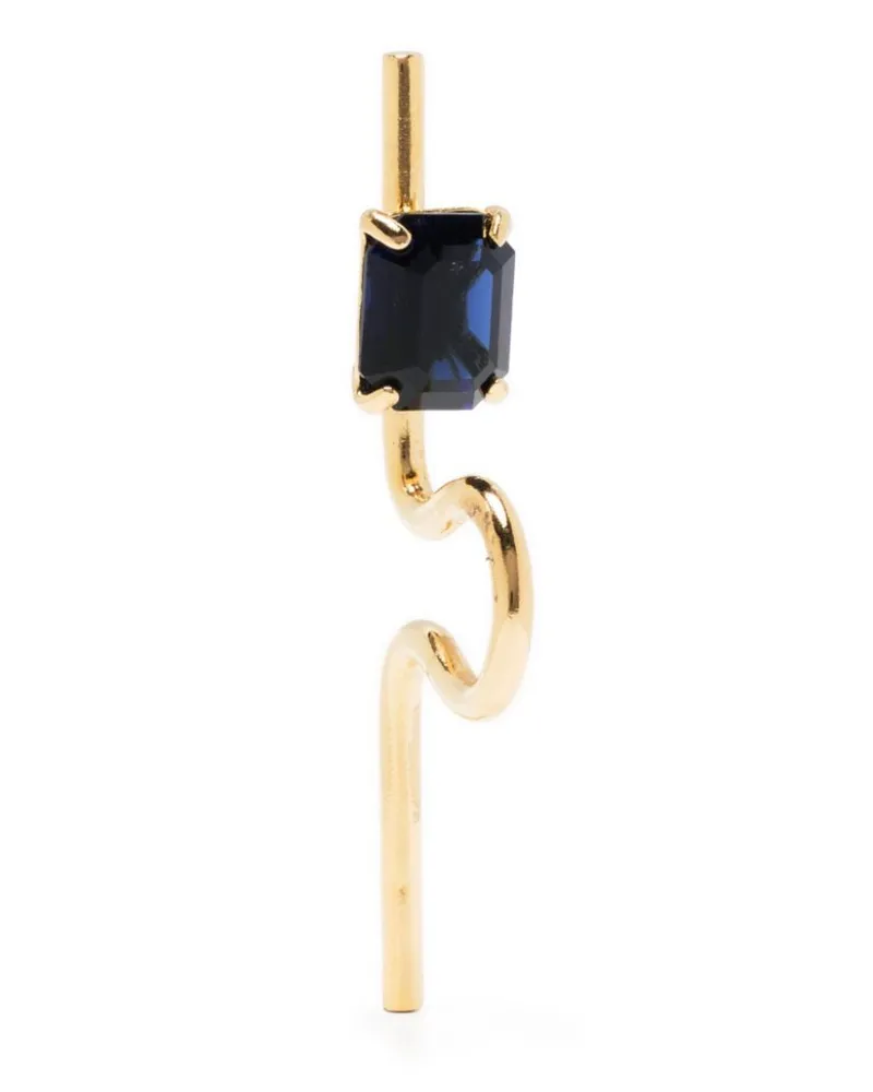 Wouters & Hendrix sapphire ear cuff Gold