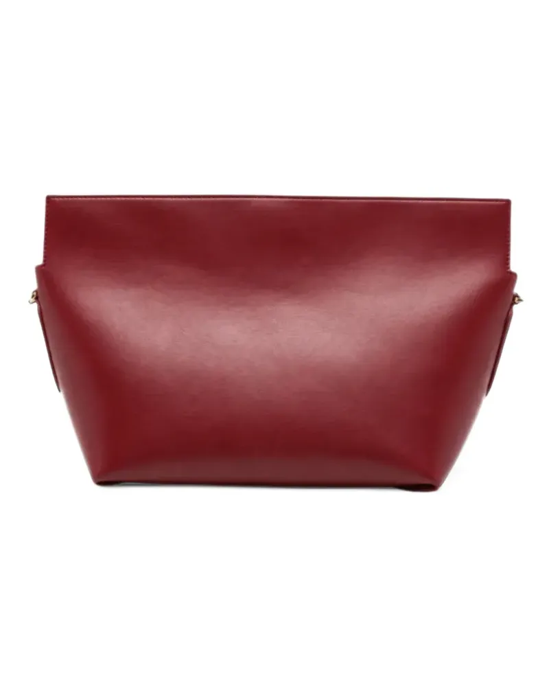 THEMOIRÈ Schultertasche mit Logo-Prägung - Rot Rot