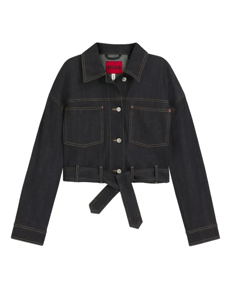 HUGO BOSS seam denim jacket - Blau Blau