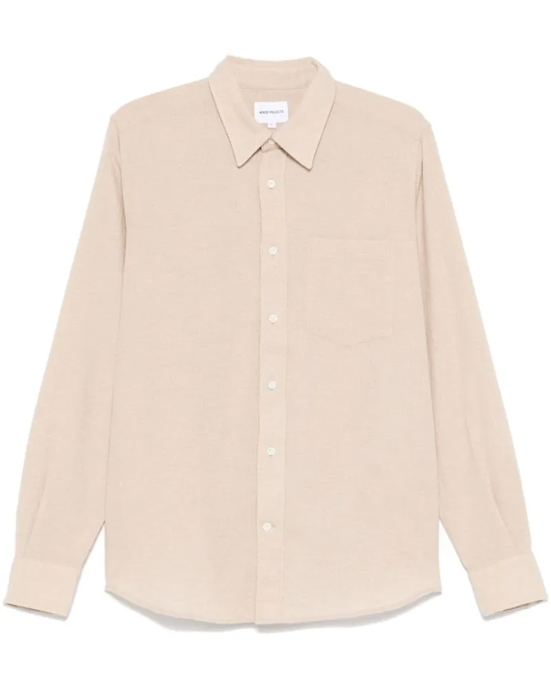 Norse Projects Algot Hemd - Braun Braun