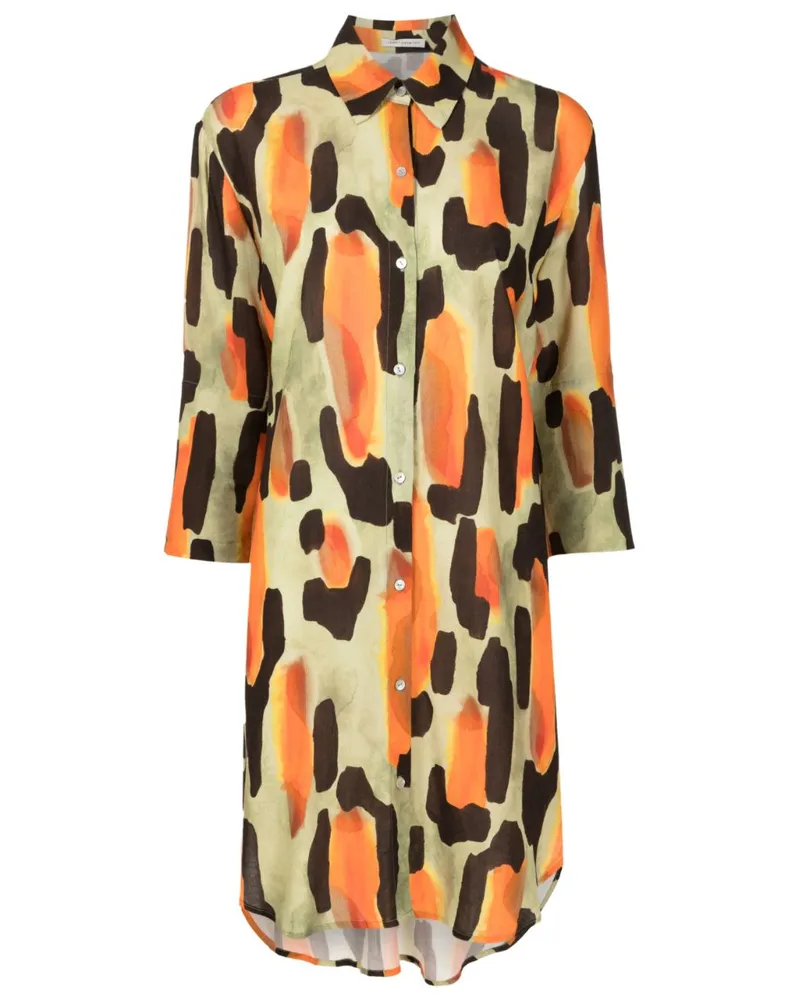 Lenny Niemeyer Hemdkleid mit Knöpfen - Mehrfarbig Mehrfarbig
