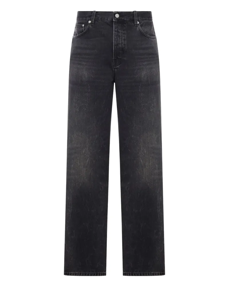 Haikure Gerade Five-Pocket-Jeans - Schwarz Schwarz