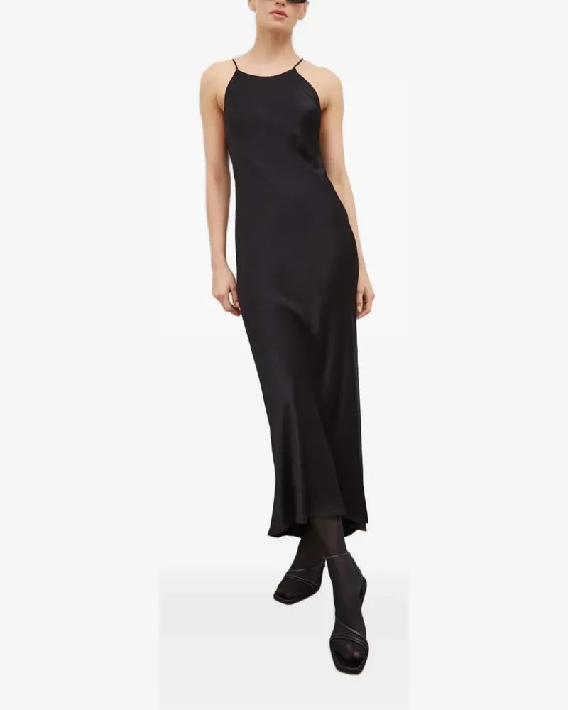 Day Birger et Mikkelsen Kleid mit Spaghettiträgern - Schwarz Schwarz