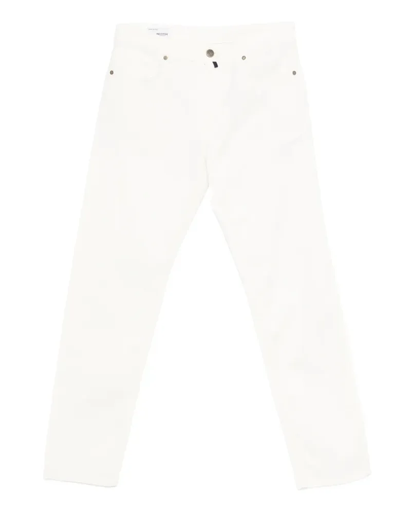 Incotex five-pockets jeans - Weiß Weiß