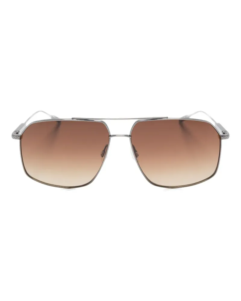 Barton Perreira Renzo Pilotenbrille - Grau Grau
