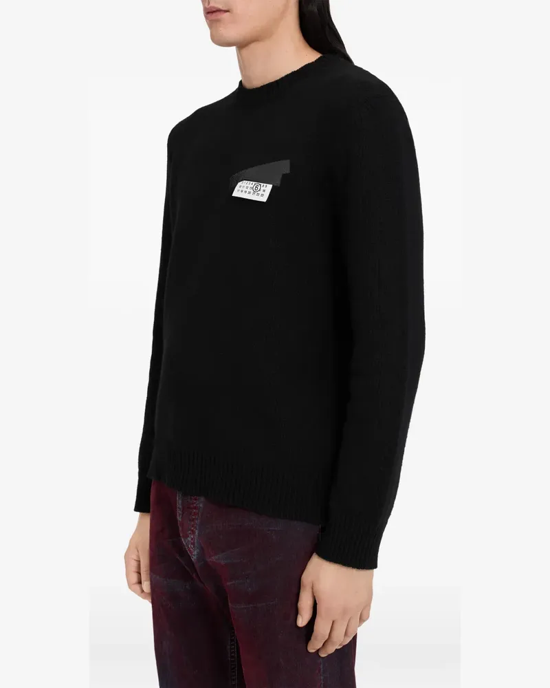 Maison Margiela Pullover aus Wollgemisch - Schwarz Schwarz