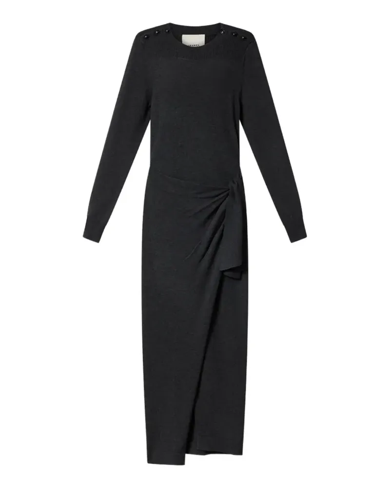 Isabel Marant Langes Jozira Pullover-Kleid - Grau Grau
