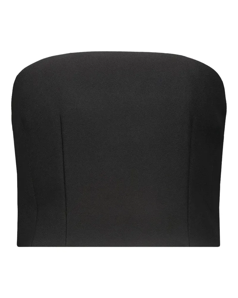 WARDROBE.NYC Corsage aus Wolle - Schwarz Schwarz