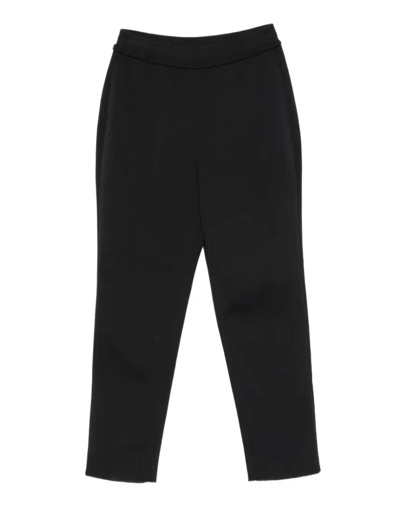 CFCL Cropped-Hose mit Tapered-Bein - Schwarz Schwarz