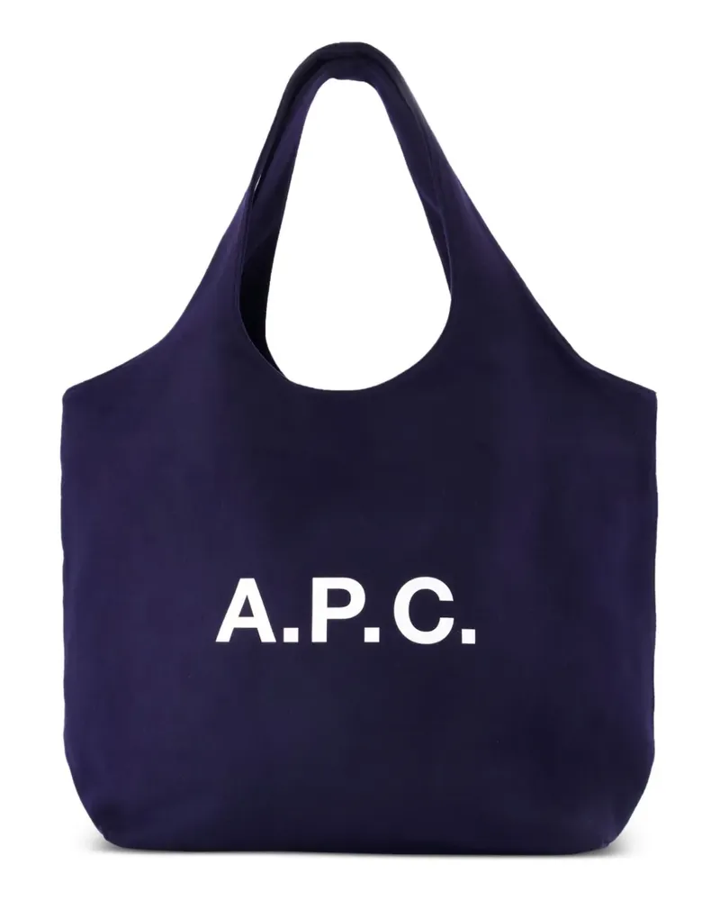 A.P.C. Ninon Tote Bag - Blau Blau