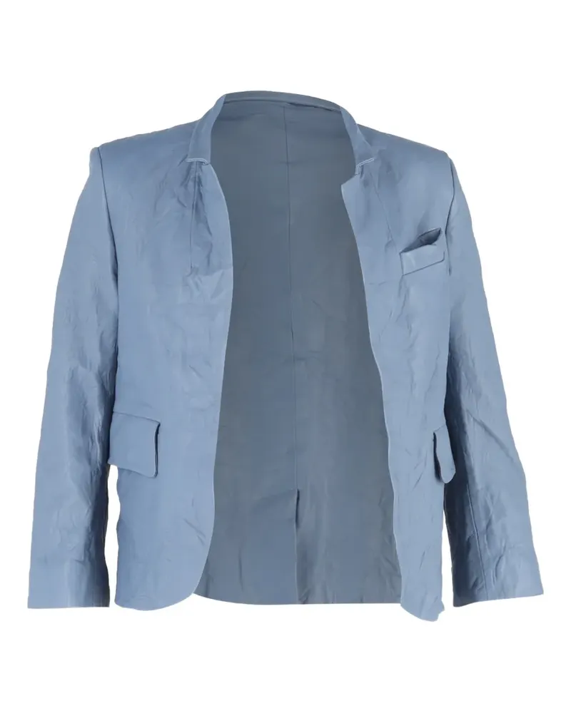 Zadig & Voltaire Verys crinkled open jacket - Blau Blau