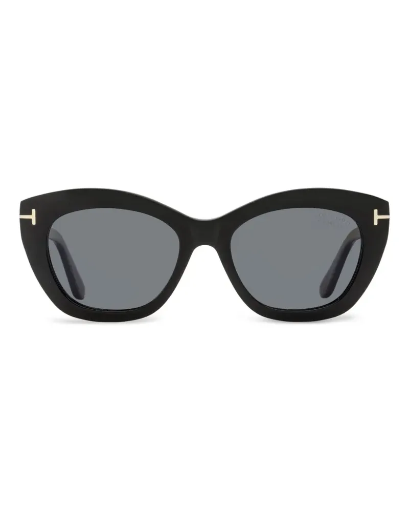 Tom Ford Linda butterfly-frame sunglasses - Schwarz Schwarz