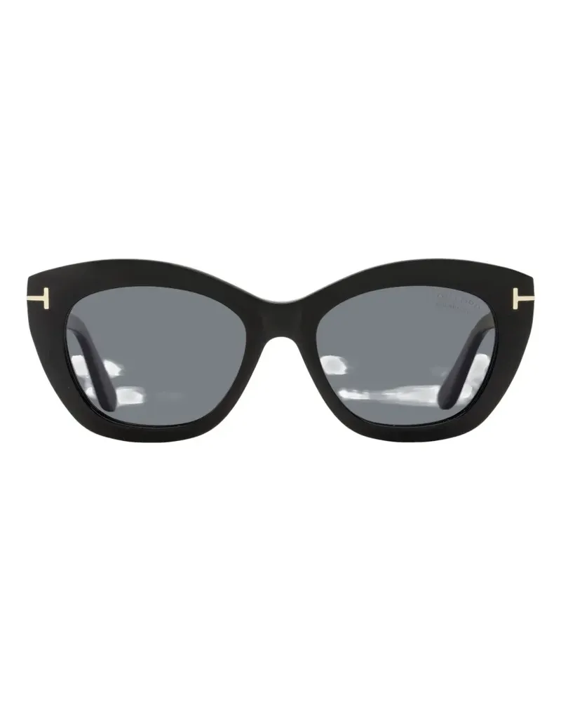 Tom Ford Linda butterfly-frame sunglasses - Schwarz Schwarz