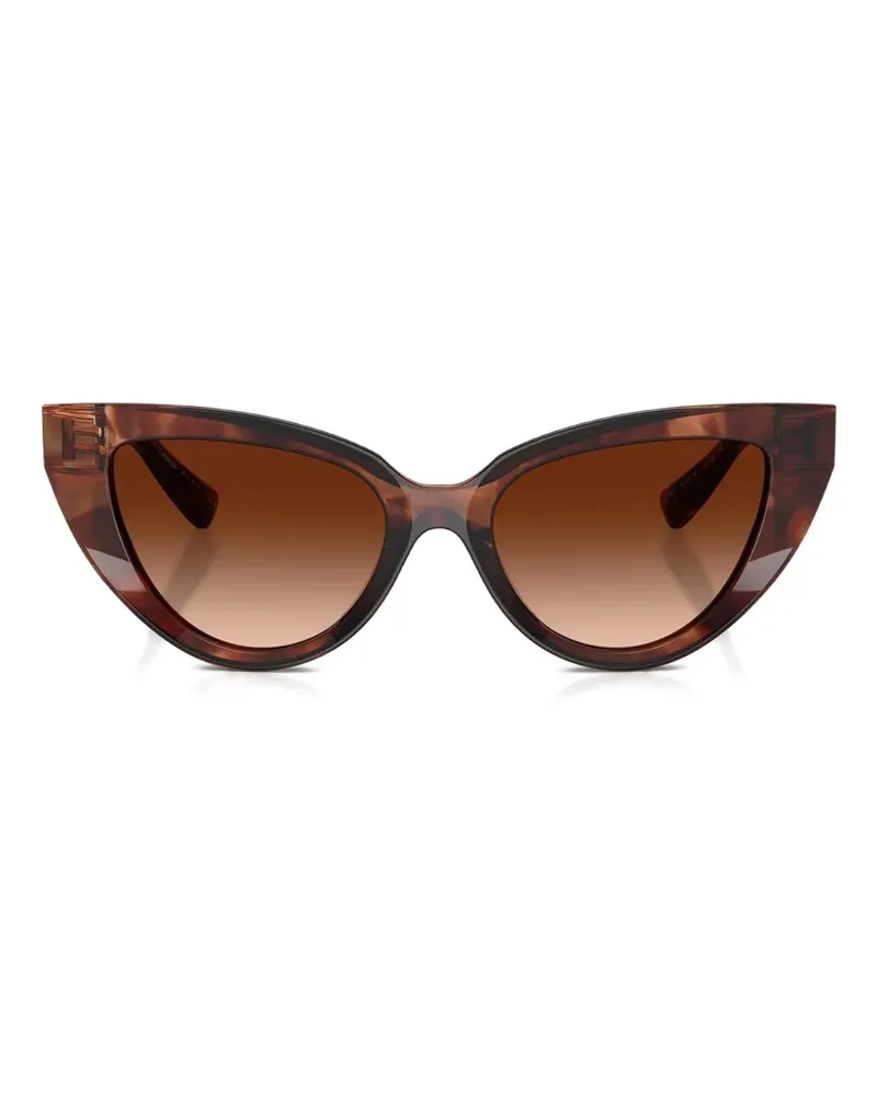 Dolce & Gabbana Sonnenbrille im Cat-Eye-Design - Braun Braun