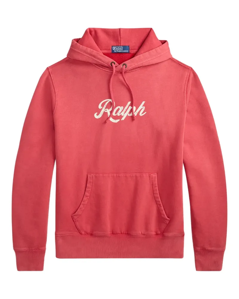 Ralph Lauren Hoodie mit Logo-Print - Rot Rot