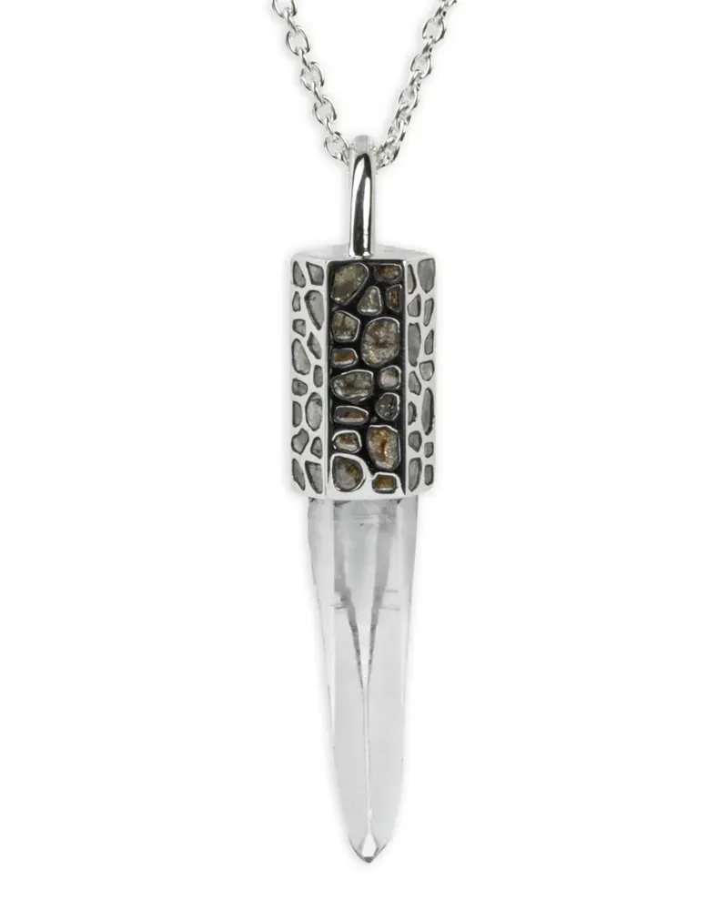 Parts Of Four Talisman Halskette aus Sterlingsilber mit Zultanit Silber