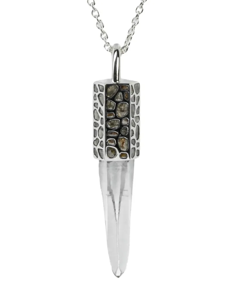 Parts Of Four sterling silver Talisman zultanite necklace - Silber Silber