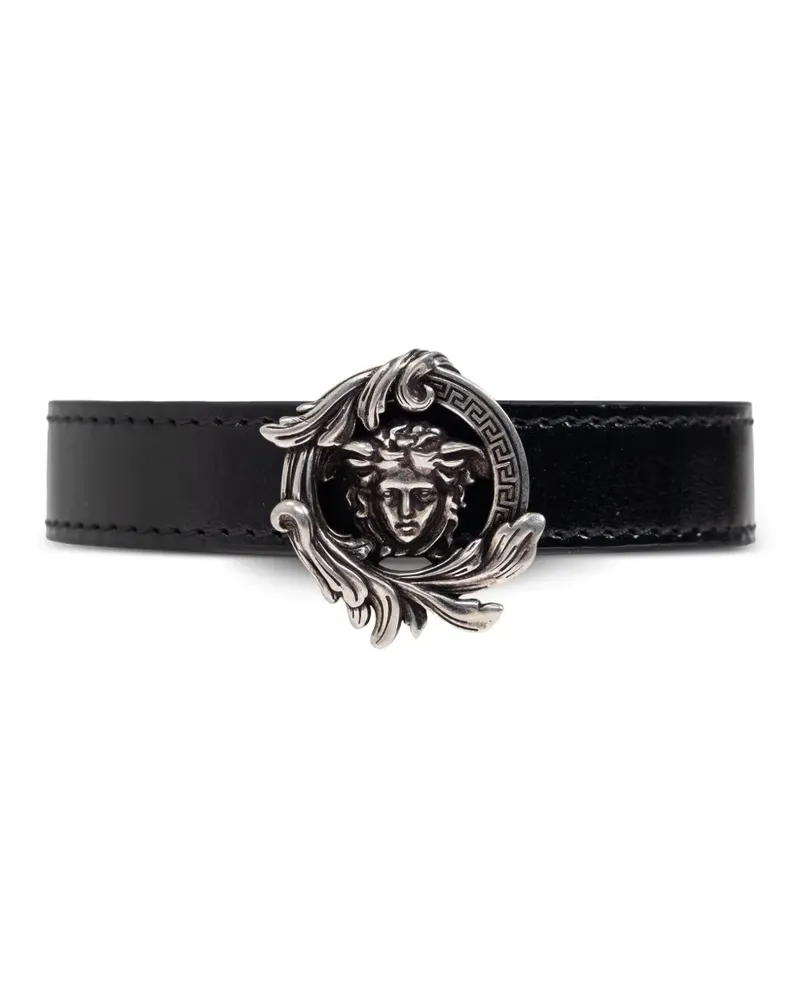 Versace Armspange mit Medusa-Schild - Schwarz Schwarz