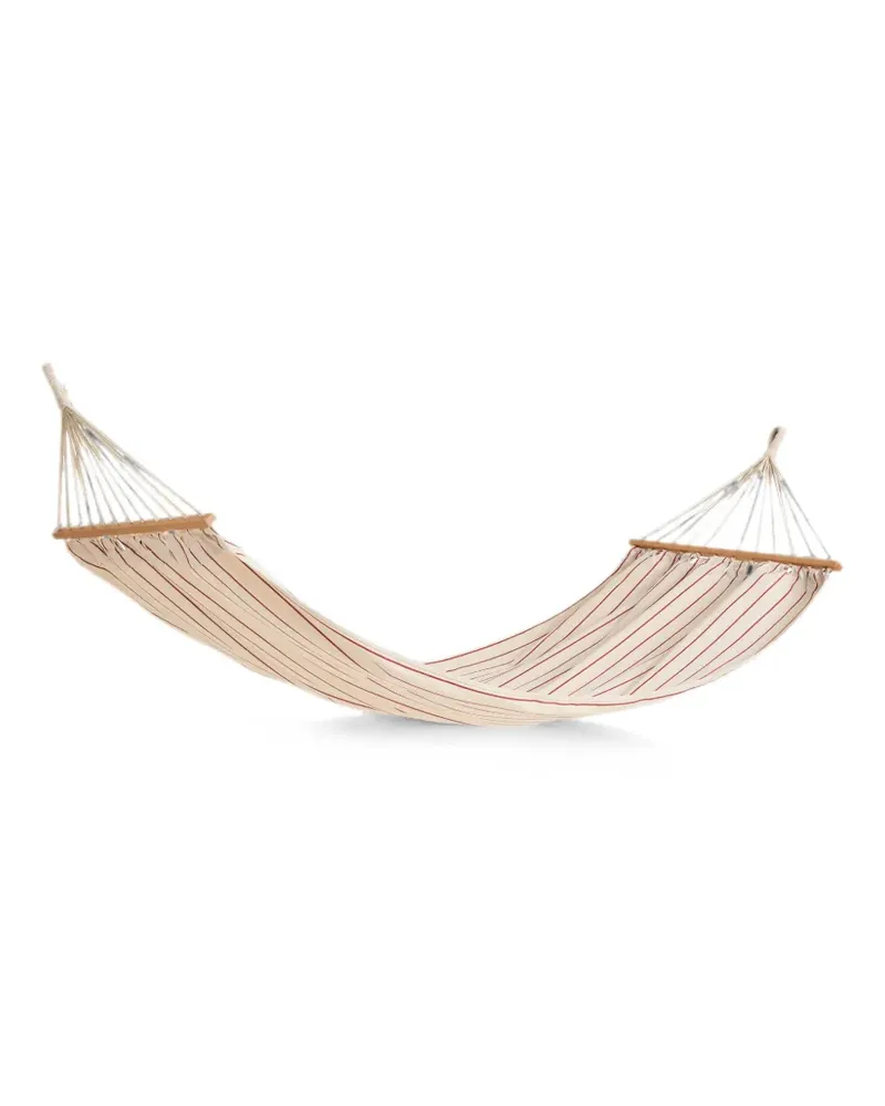 Hay striped-pattern hammock - Nude Nude