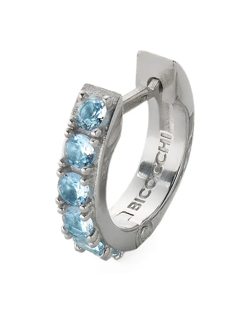 Emanuele Bicocchi embellished hoop earring - Silber Silber