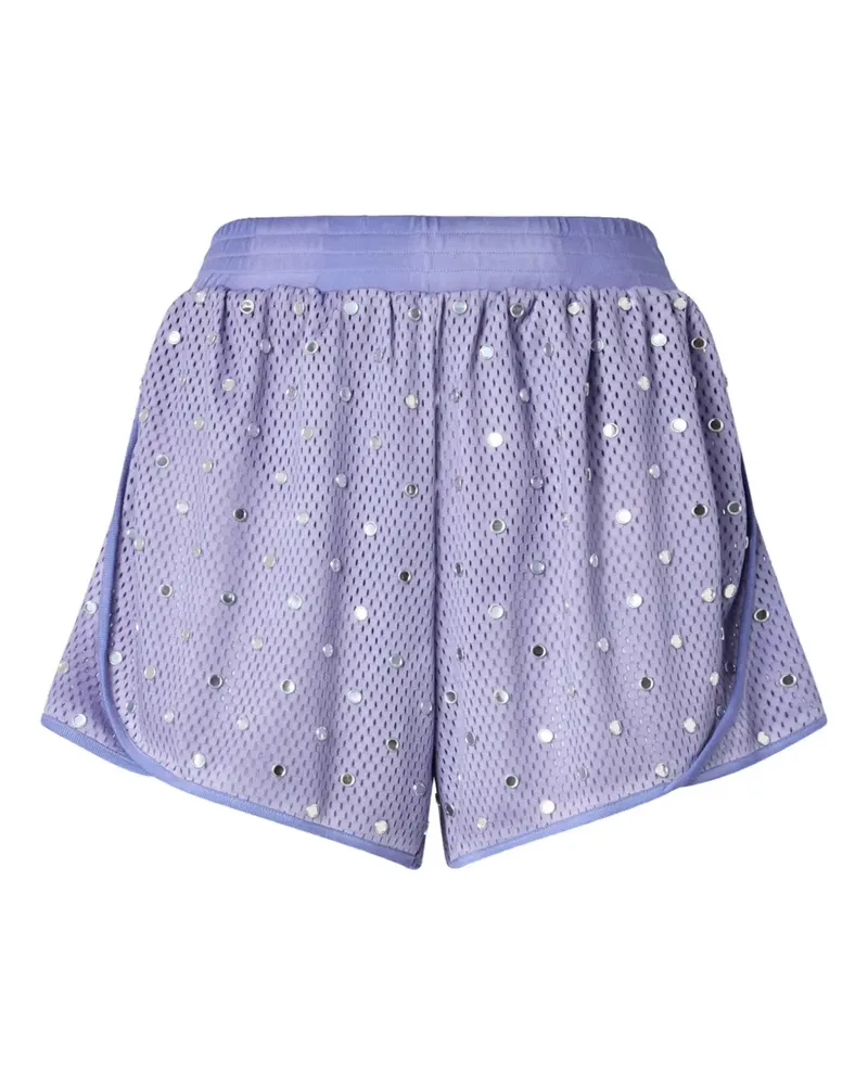 Pinko Shorts mit Pailletten - Violett Violett