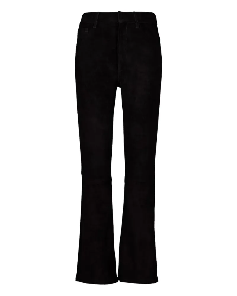 PAULA Ausgestellte Cropped-Hose - Schwarz Schwarz
