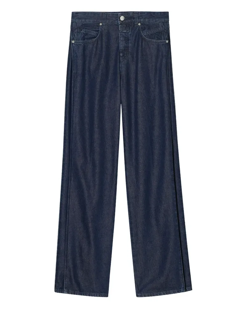Closed Jeans mit weitem Bein - Blau Blau