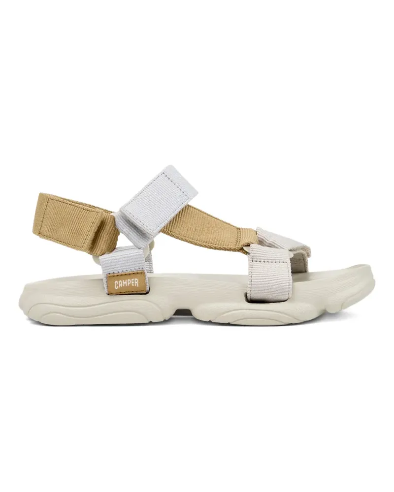 Camper Karst strap sandals - Nude Nude