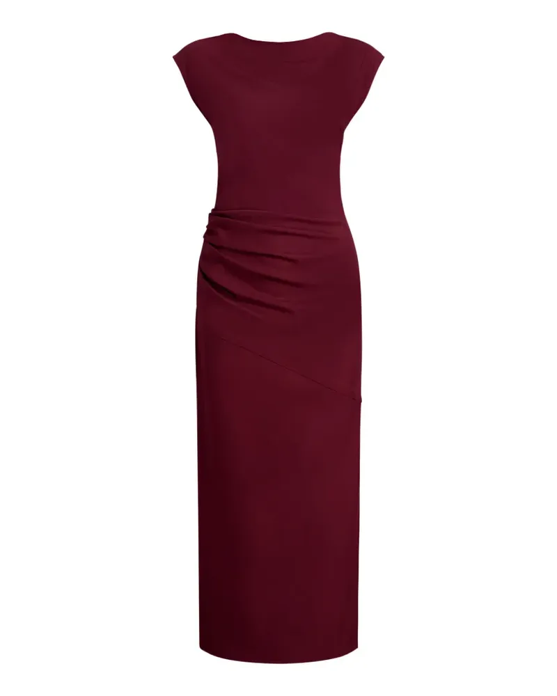 Proenza Schouler Katia dress in wool gabardine - Rot Rot