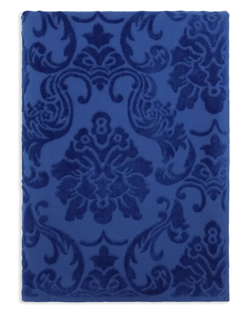 Dolce & Gabbana Strandtuch aus Baumwolle - Blau Blau