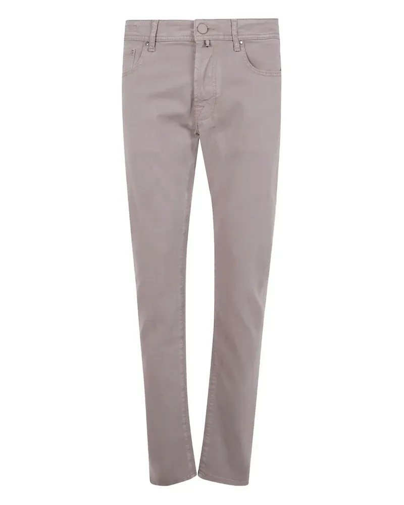 Jacob Cohën Hose im bestickten Taschen - B75 ELEPHANT GREY B75