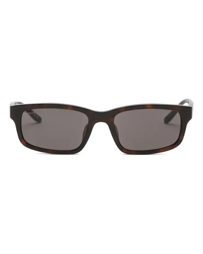 Balenciaga Eckige Daily Sonnenbrille - Braun Braun