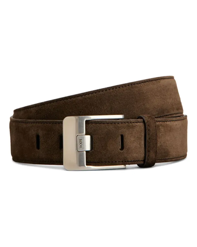 TOD'S Gürtel aus Wildleder - Braun Braun
