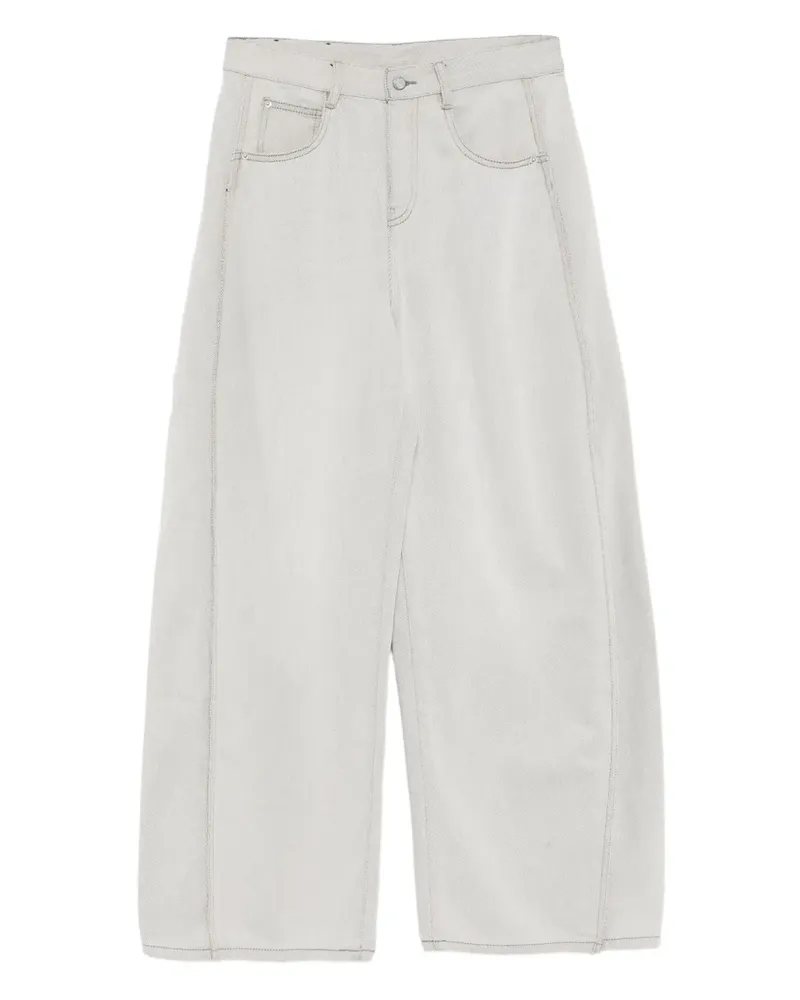 JNBY Jeans mit weitem Bein - Grau Grau