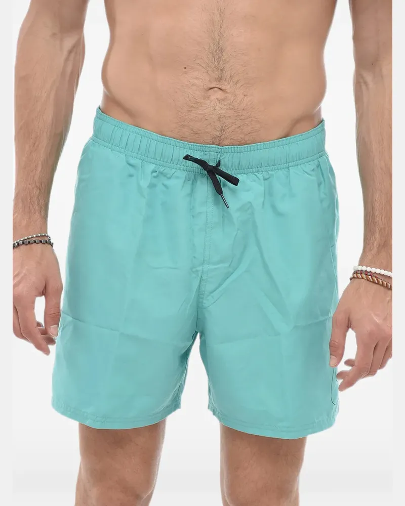 Nike Badeshorts mit Logo-Print - Blau Blau