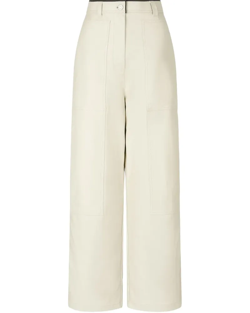 STUDIO TOMBOY Hose aus Faux-Leder - Nude Nude